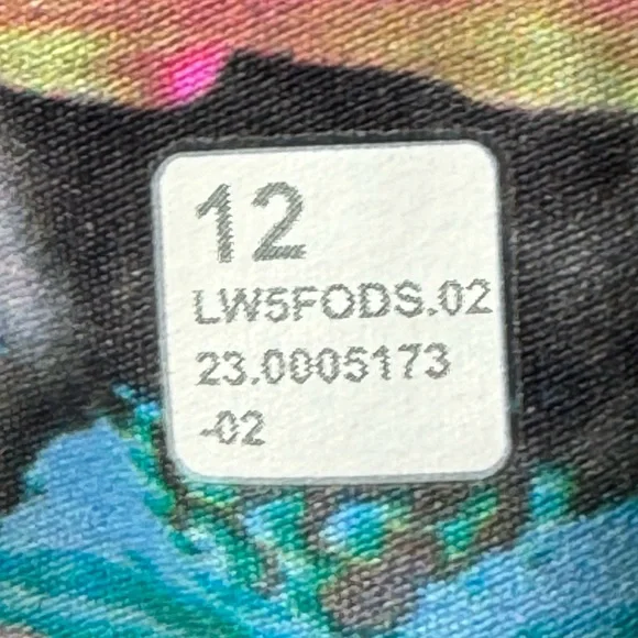 Lululemon Fast and Free High-Rise Tight 25" in Paint Drift Multi Sz 12